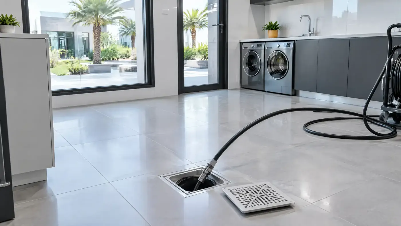 Drain unclogging in Kuwait