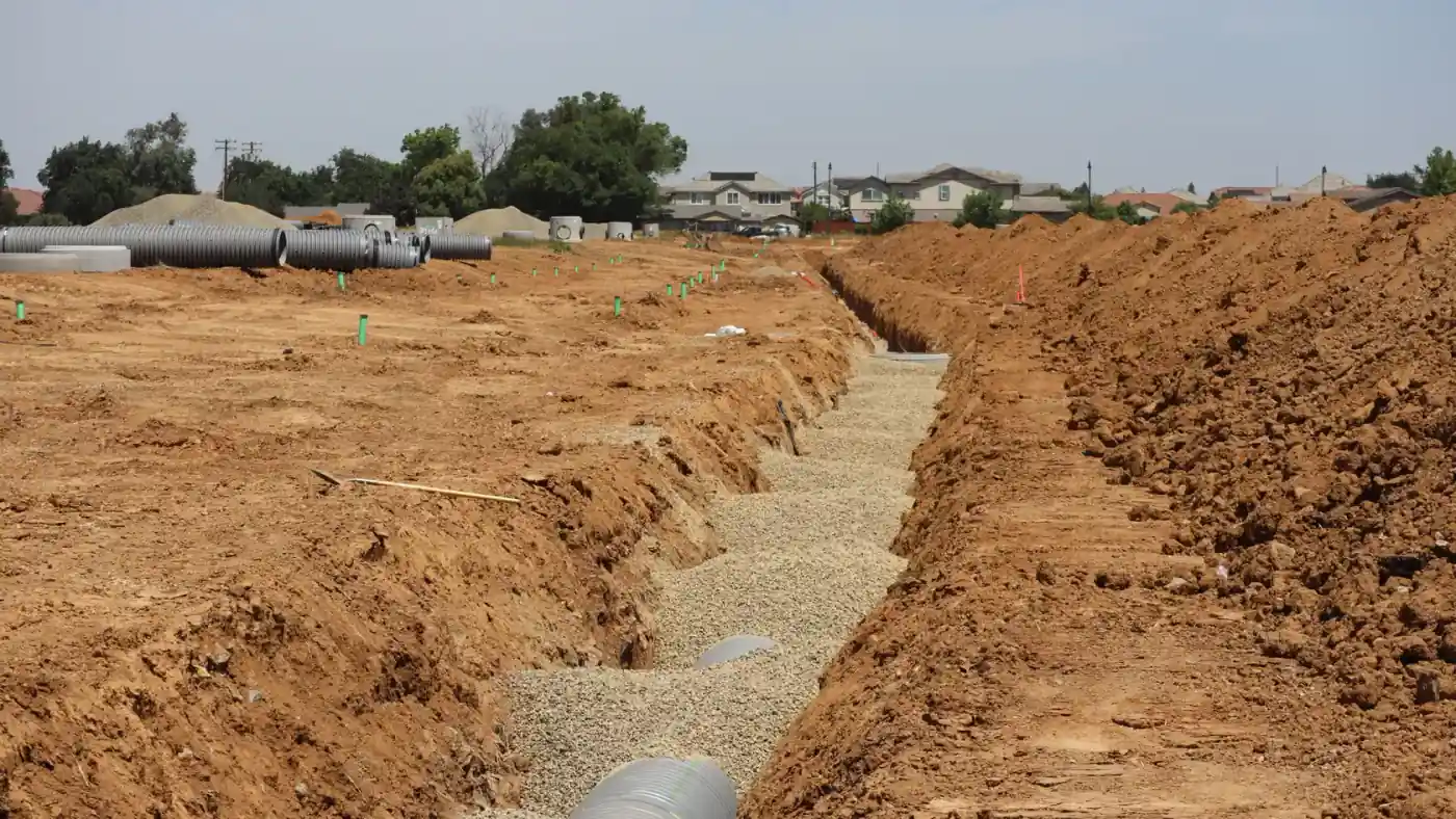 First-fix drainage in Kuwait