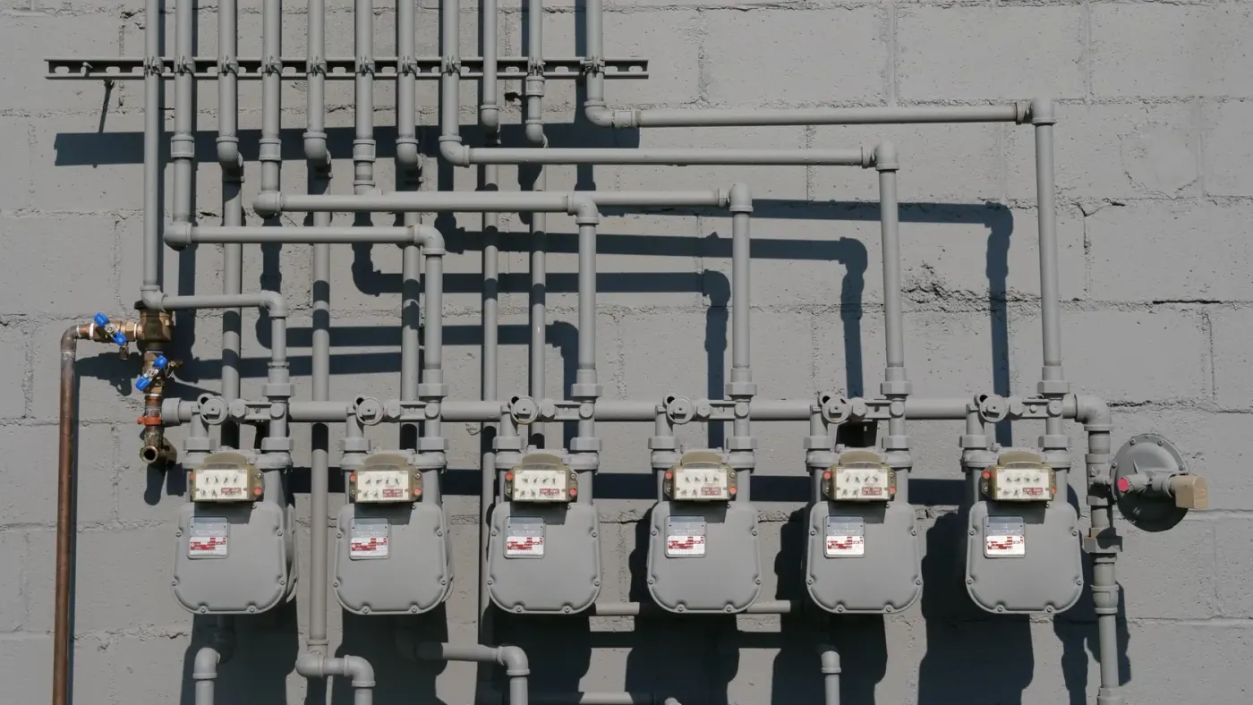 Kitchen gas lines in Kuwait