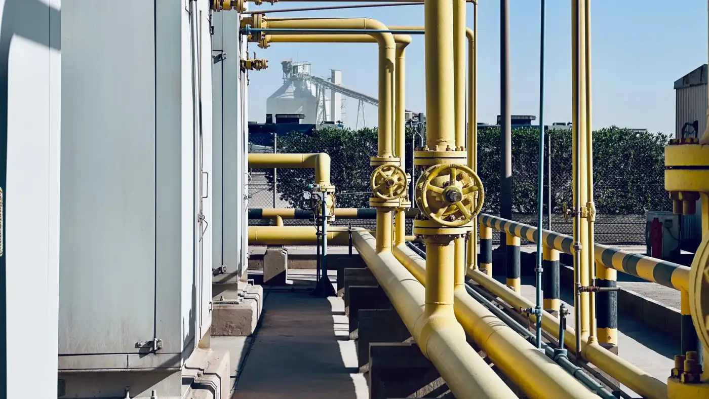 Restaurant gas lines in Kuwait
