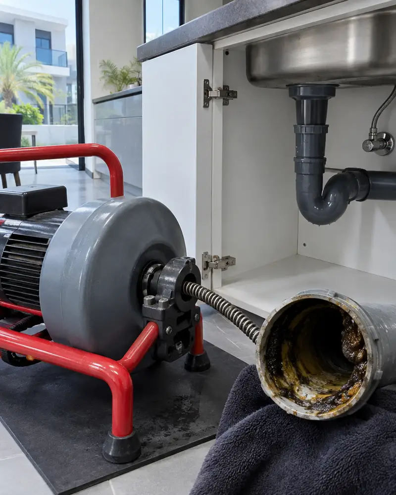 Drain unblocking services offered - Drain unclogging