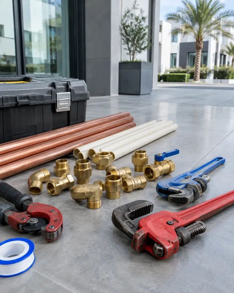 What we handle - Plumbing & installations