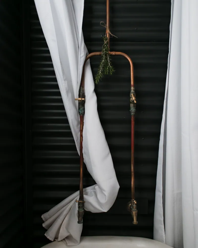 Bathroom first-fix plumbing in Kuwait