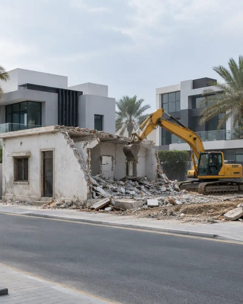 هدم وإعادة بناء في الكويت