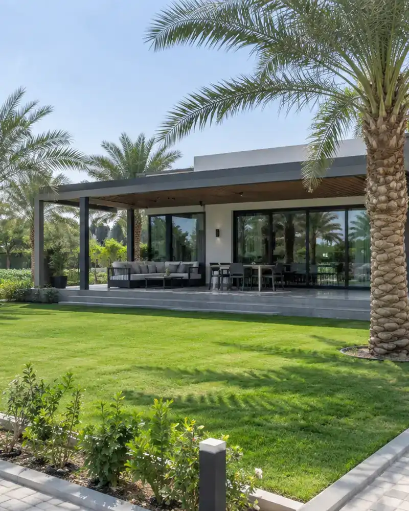 بناء مزرعة واستراحة في الكويت
