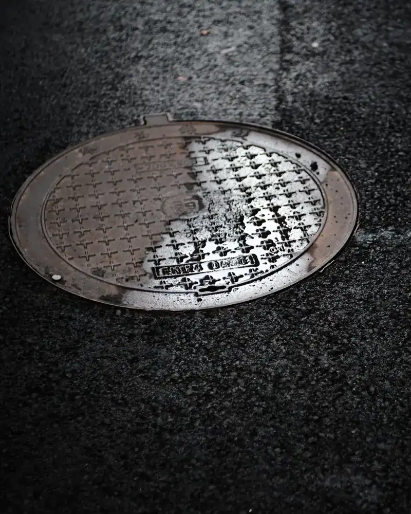 Municipal sewer connection in Kuwait