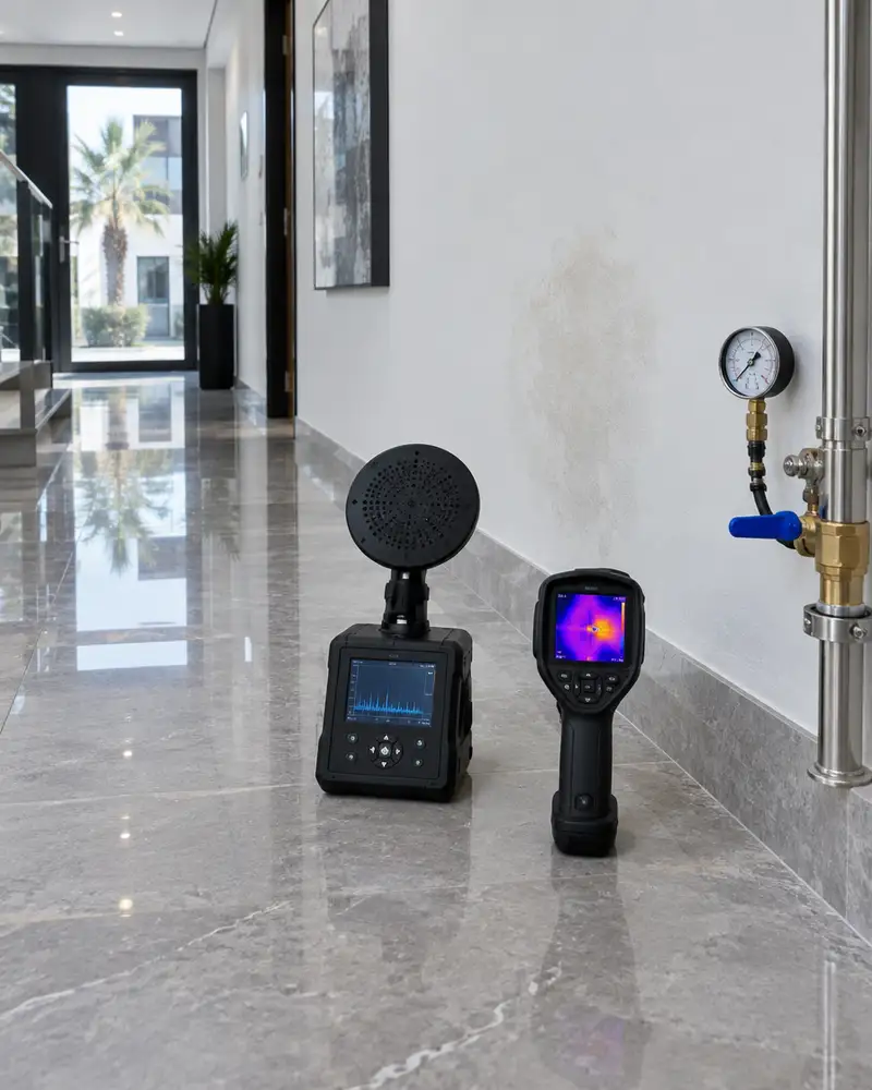 Non-destructive leak detection in Kuwait