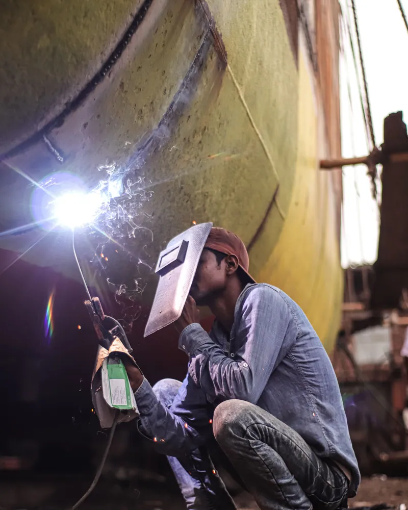 What the service covers - Tank welding